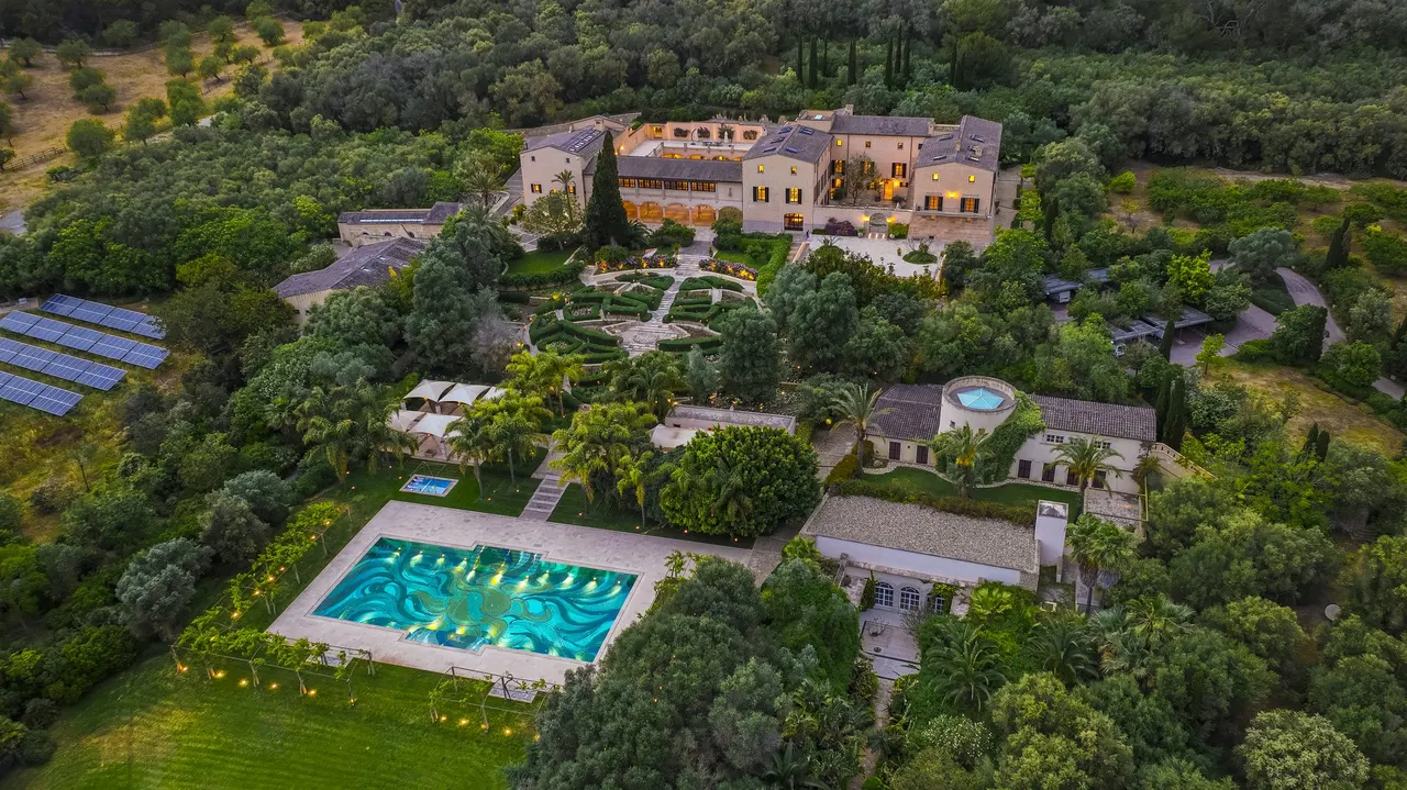 Es Fangar Estate, Mallorca, at dawn